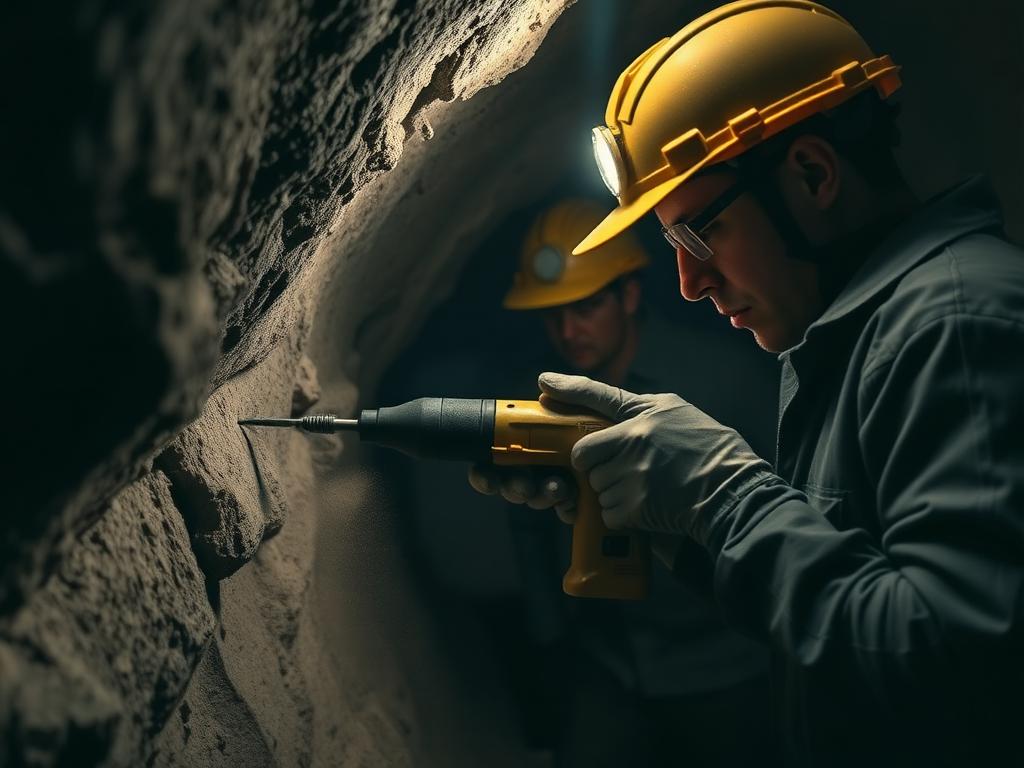 Underground drilling